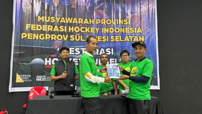 Gajah Mada Harding Terpilih Ketua FHI Sulsel, Perkenalkan Hockey Pantai dan Binaan Libatkan Anak SD-SMP