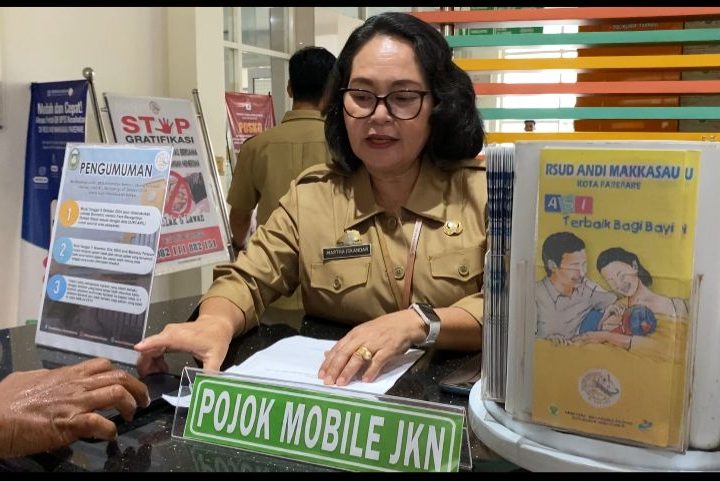 Kurangi Antrean Fisik, RSUD Andi Makkasau Terapkan Sistem Online di Mobile JKN