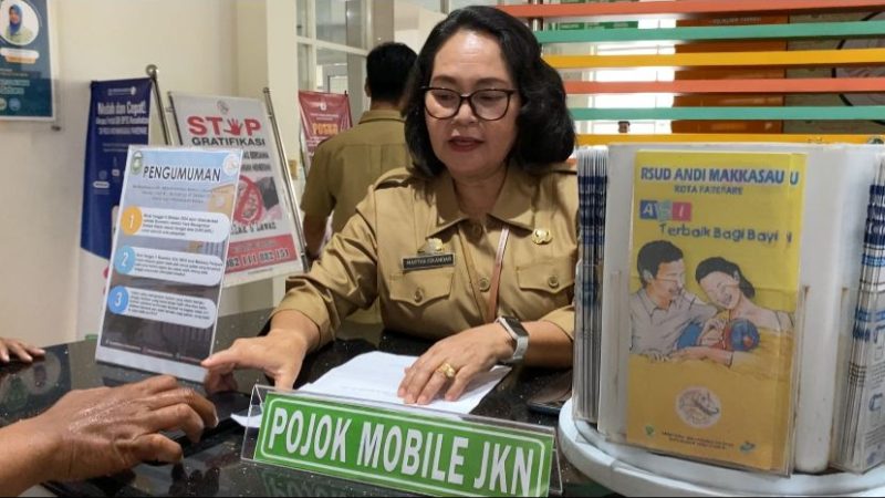 Kurangi Antrean Fisik, RSUD Andi Makkasau Terapkan Sistem Online di Mobile JKN