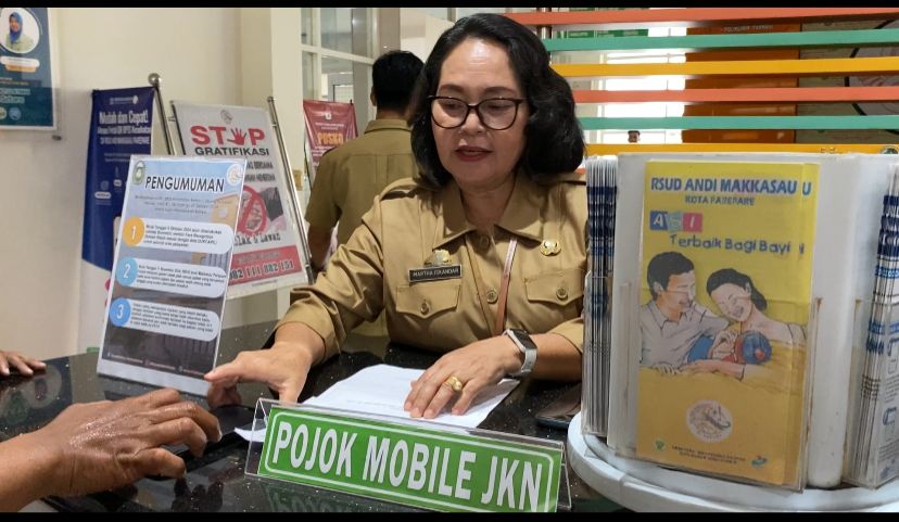 Kurangi Antrean Fisik, RSUD Andi Makkasau Terapkan Sistem Online di Mobile JKN