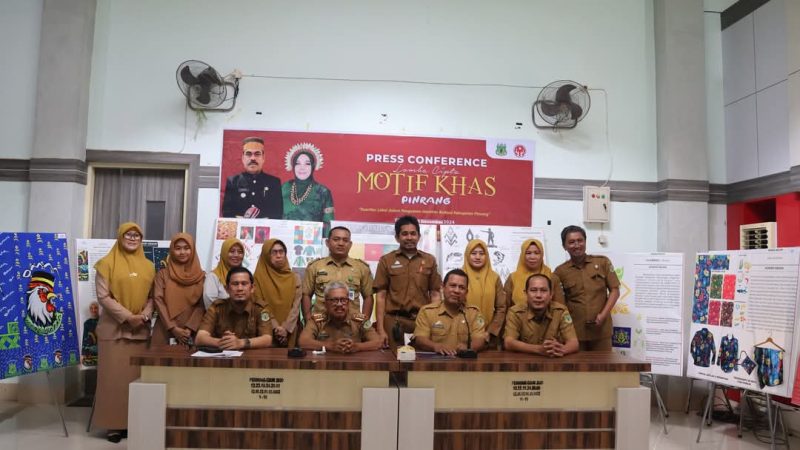 Berikut Pemenang Lomba Cipta Motif Khas Pinrang