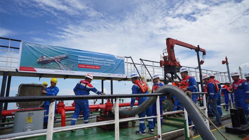 Kado HUT ke 67, Pertamina Sulawesi Resmikan Jetty Kapal Industri dan Penyaluran Perdana Backloading Biosolar B35 di Kendari