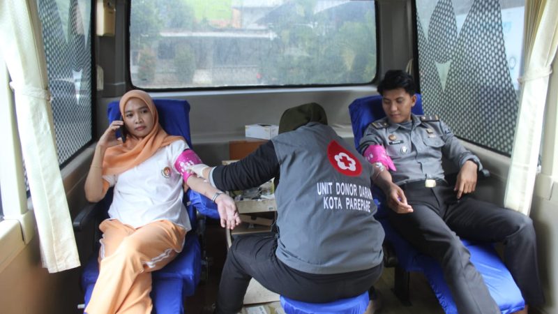 Lapas Parepare-Dharma Wanita Sukses Gelar Donor Darah, Hasilkan 26 Kantong untuk Kemanusiaan
