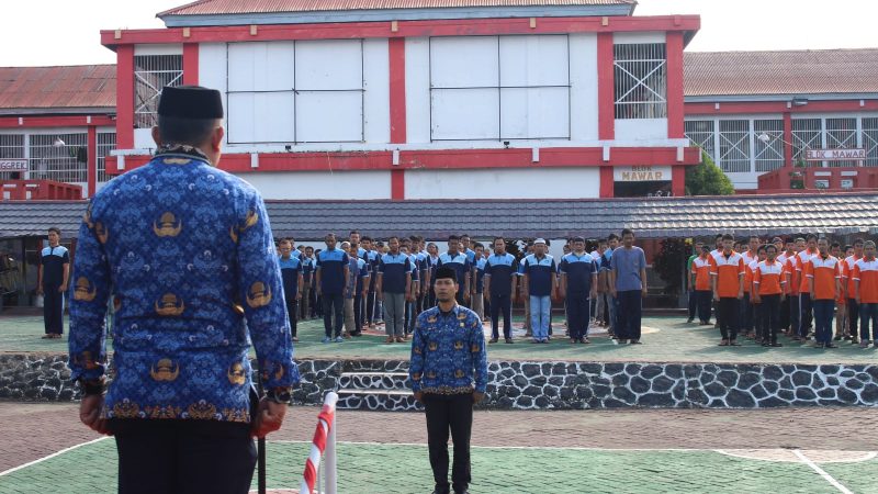 Antusias WBP Lapas Parepare Mengikuti Upacara Peringatan Hari Bela Negara ke 76