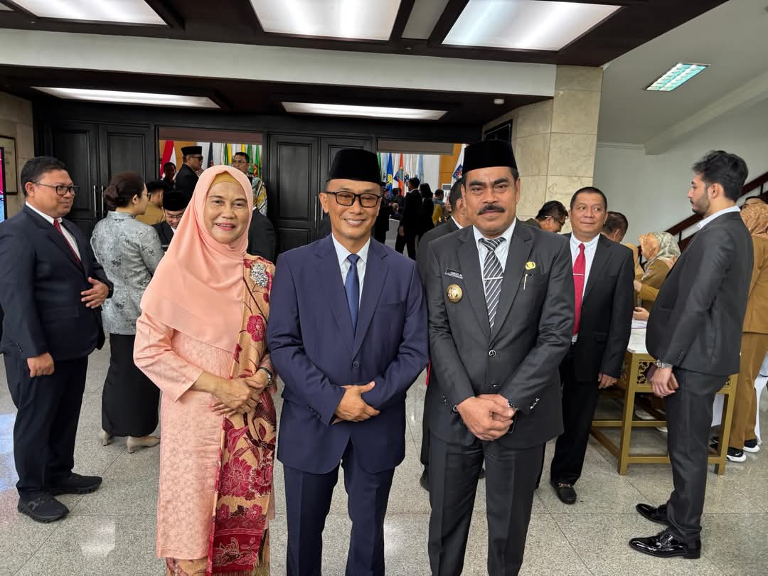 Pj Bupati Pinrang Hadiri Pelantikan Pj Gubernur Sulsel