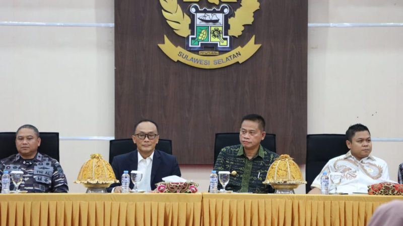 Pj Bupati Pinrang Hadiri Sertijab Pj Gubernur Sulsel