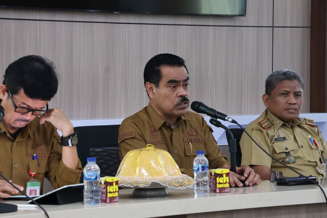 Pj Bupati Pinrang Hadiri Rakor Persiapan Kunjungan BPK Sulsel