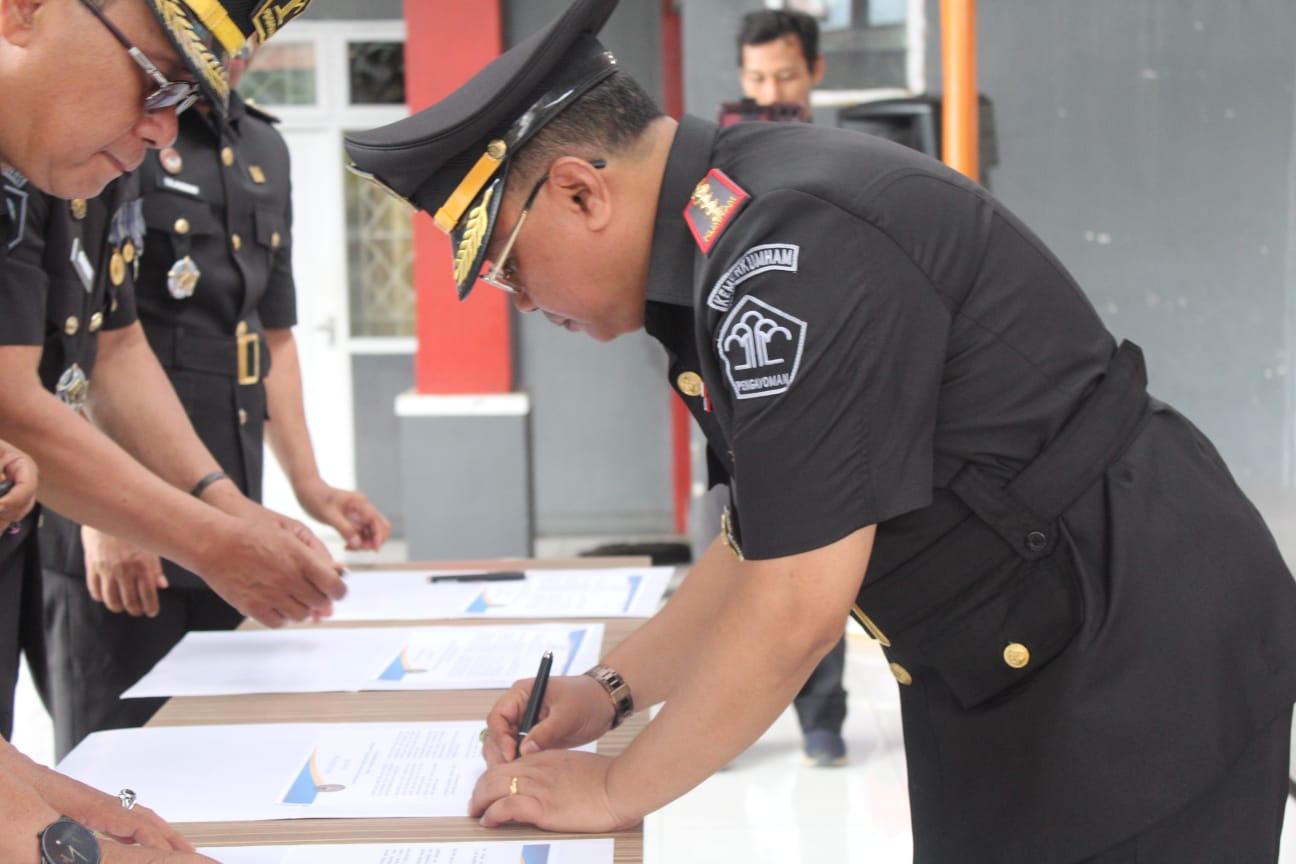 Lapas Parepare Teken Komitmen Bersama dan Pakta Integritas 2025, Perkuat Kerjasama dengan 5 Stakeholder Kemitraan Strategis