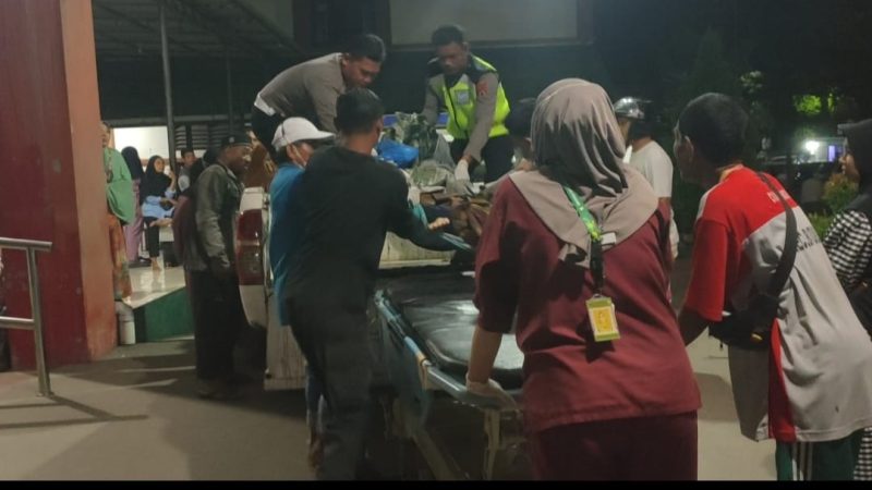 Laka Lantas di Pinrang Tewaskan Seorang Pengendara Motor