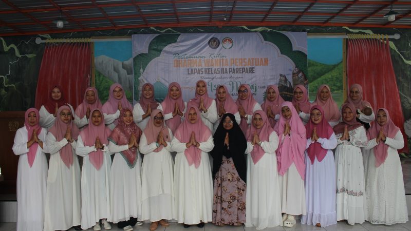 DWP Lapas IIA Parepare Peringati Isra Miraj Nabi Muhammad SAW 