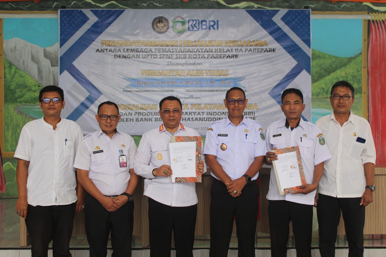 Lapas IIA Parepare PKS Dengan UPTD SPNF SKB Disdikbud