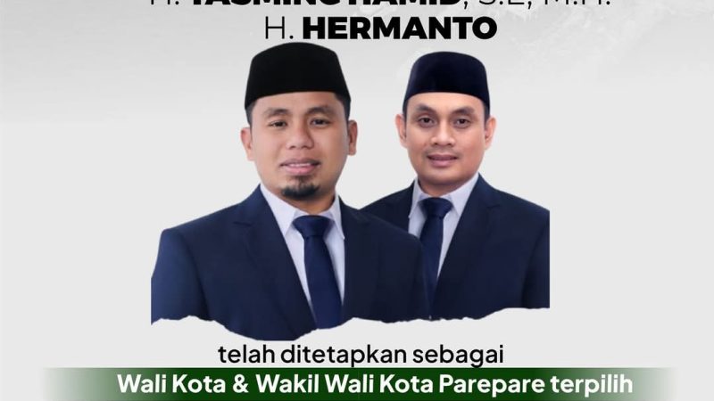 Abdul Hayat Gani Ucapkan Selamat kepada Wali Kota Parepare Terpilih