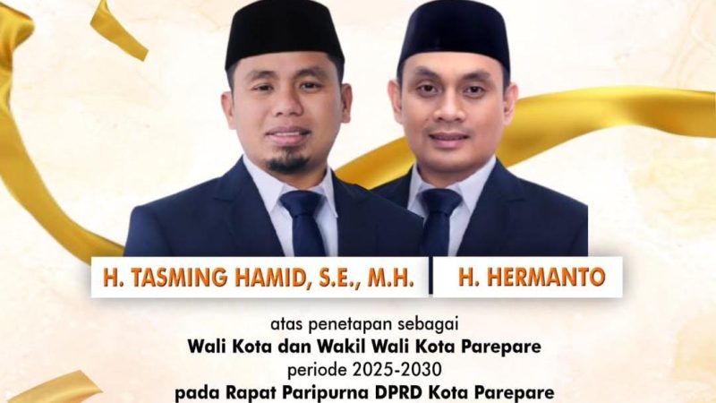 RSUD Andi Makkasau Ucapkan Selamat ke Tasming-Hermanto Ditetapkan Wali Kota dan Wakil Wali Kota Parepare