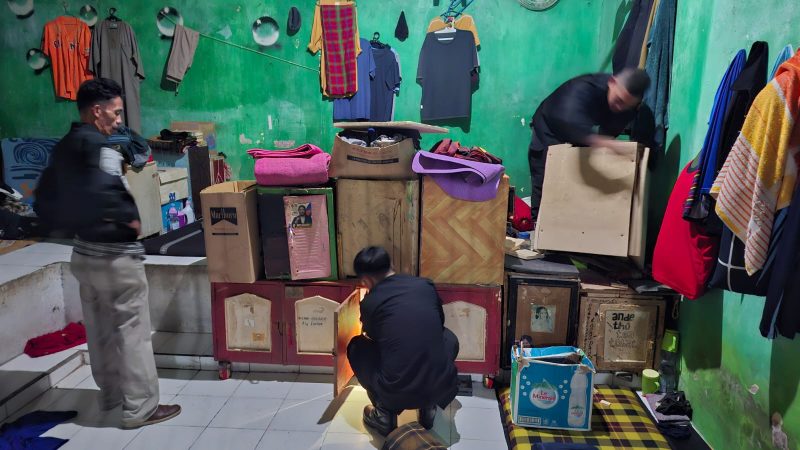 Hunian Warga Binaan Digeledah, Lapas Parepare Cegah Peredaran Narkoba