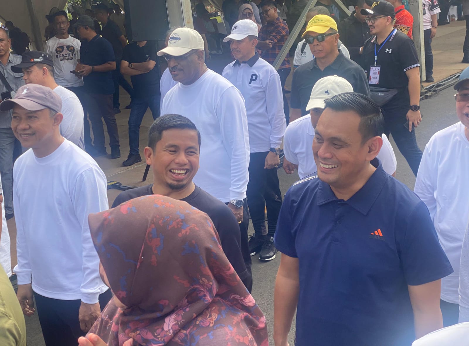 Tasming Hamid dan Hermanto Ikuti Gladi Persiapan Pelantikan di Istana Negara