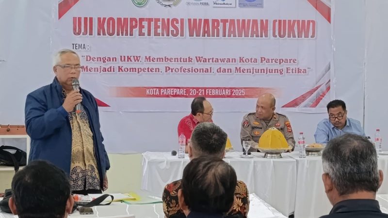 Sempat Diragukan, Uji Kompetensi Wartawan di Parepare Tetap Terlaksana