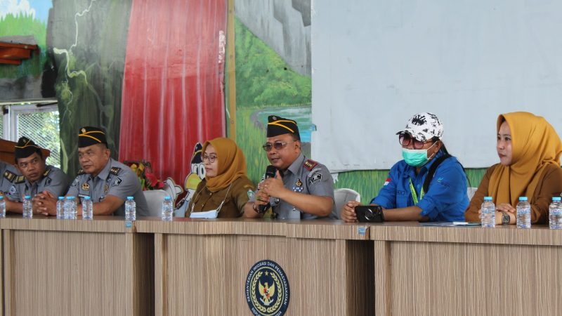 Libatkan Dinkes, Lapas Parepare Gelar Layanan Pemeriksaan Kesehatan Mobile VCT HIV dan Skrining TB