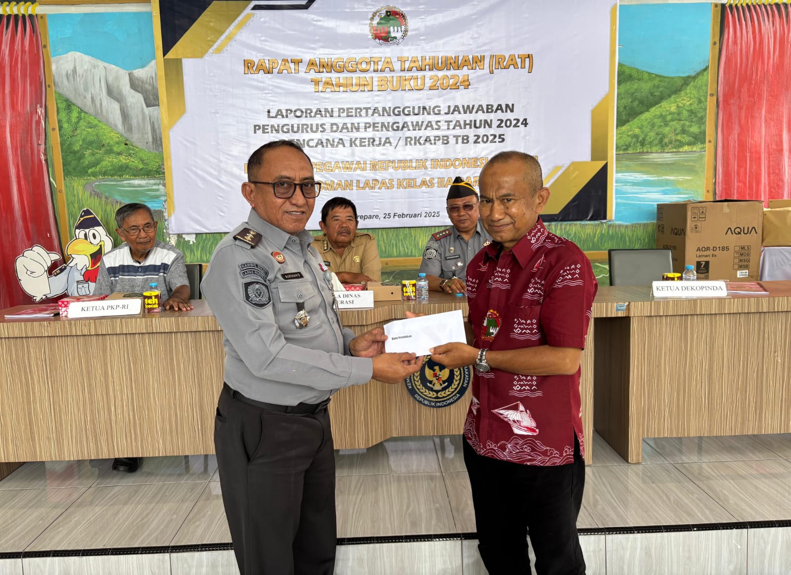 Dukung Inkopasindo, KP-RI Pengayoman Lapas Parepare Gelar RAT Tahun Buku 2024