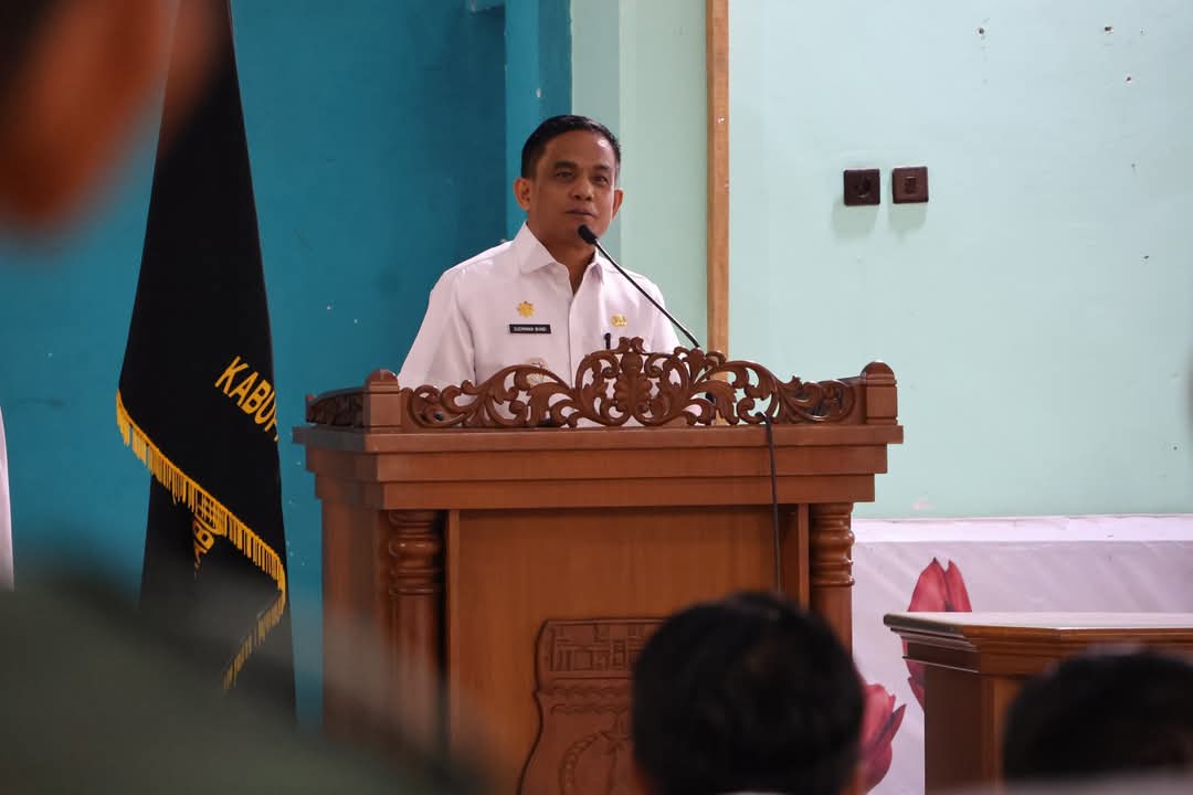 Wabup Sudirman Pimpin Rakor Pengadaan Beras dan Gabah