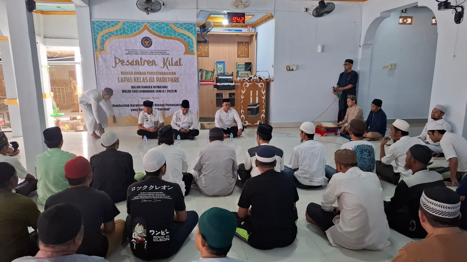 Kerjasama Kemenag, Lapas Parepare Gelar Pesantren Kilat untuk Warga Binaan Selama Ramadan