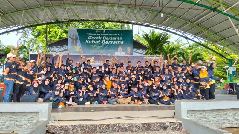 Pj Wali Kota dan TSM-MO Kompak Olahraga bersama Masyarakat di Anniversary Healthy All Day