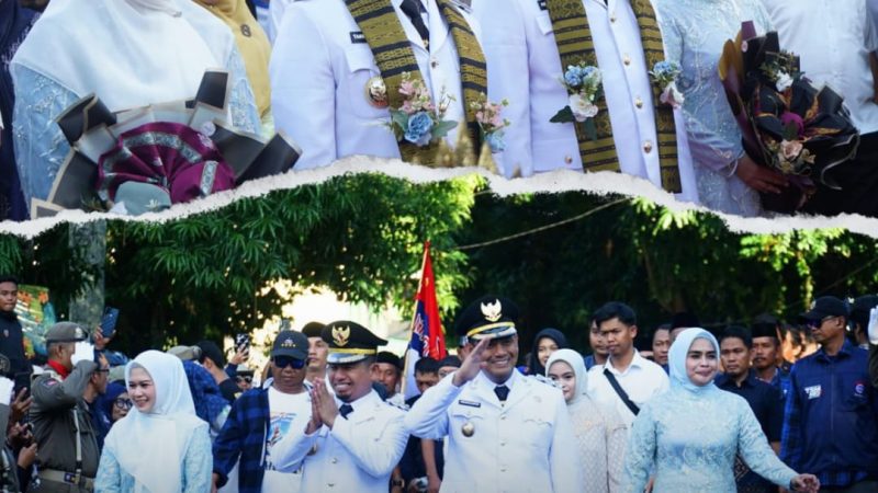 Tasming Hamid Ucap Terimakasih dan Mohon Maaf atas Kemacetan saat Tiba di Parepare
