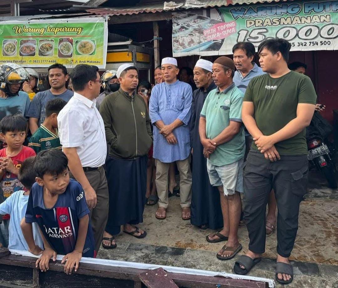 Wali Kota Tasming Kunjungi Lokasi Kebakaran, Pastikan Pemkot Parepare Beri Bantuan