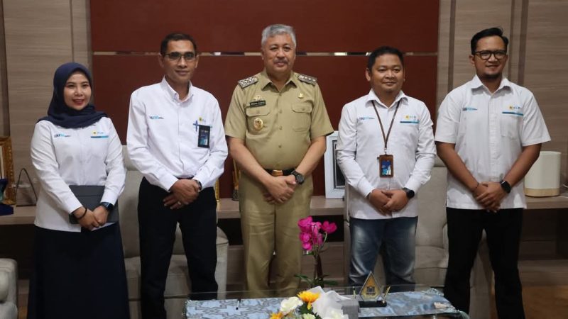 Bupati Irwan Terima Audiensi PLN UP3 Pinrang
