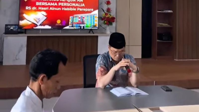 Jalankan Instruksi Walikota, RS Hasri Ainun Habibie Rutin Tadarus Alquran