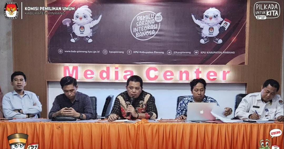 Pilkada Dinilai Sukses, KPU Pinrang Ucapkan Terimakasih ke Semua Pihak