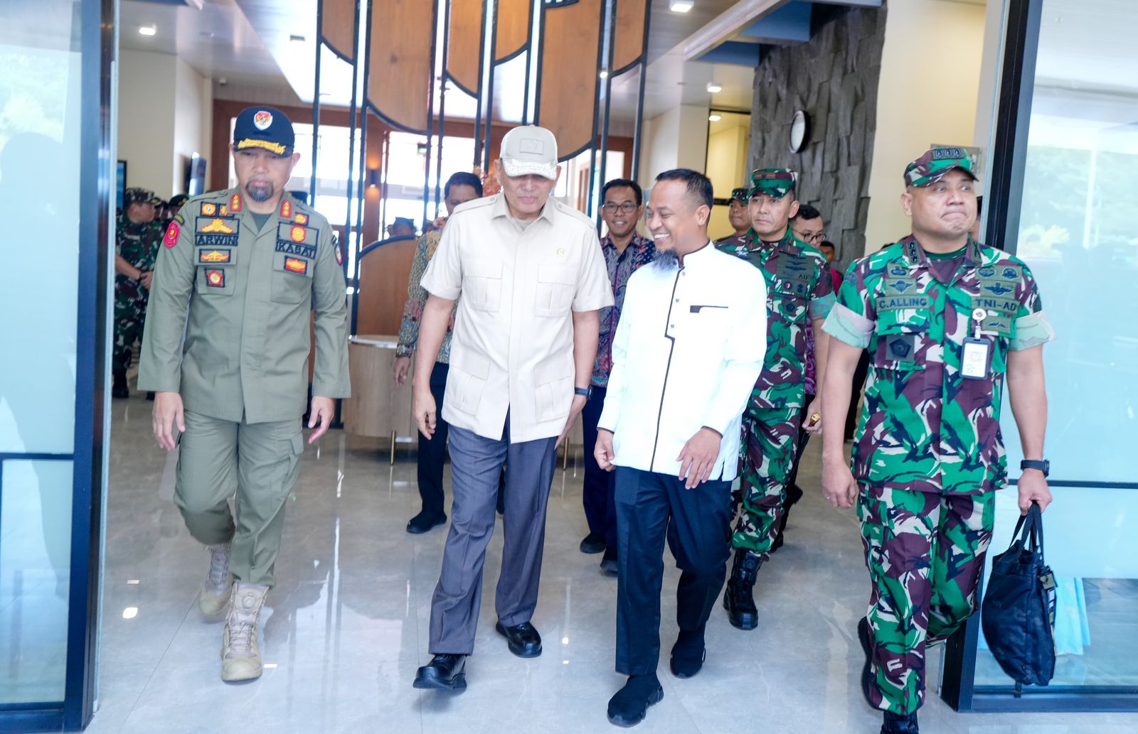 Gubernur Andi Sudirman Sulaiman Sambut Kunjungan Menhan di Sulsel