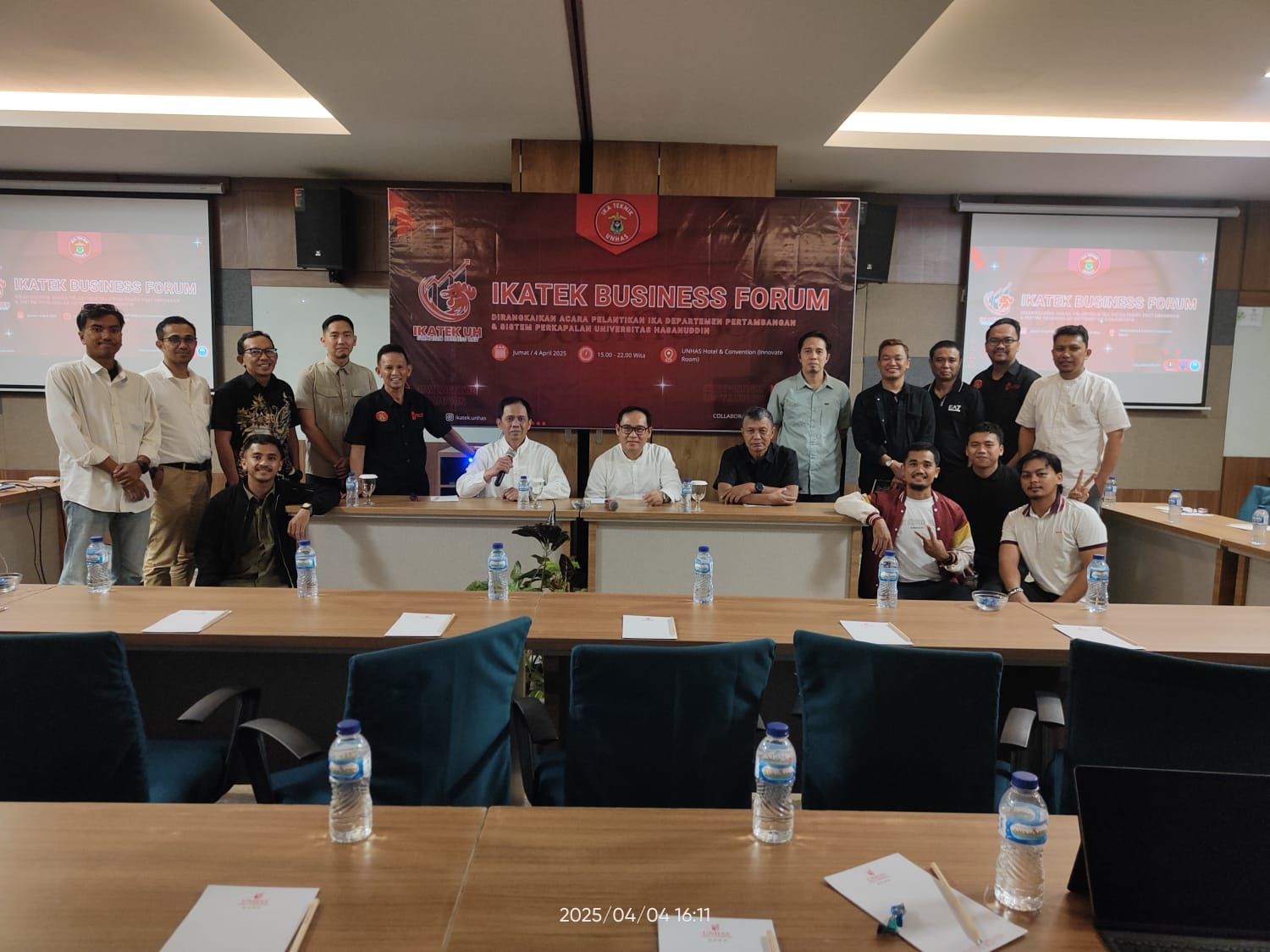 Ikatek Unhas Gelar Forum Bisnis Alumni dan Halal Bihalal
