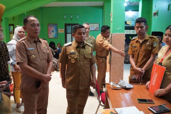 Wali Kota Tasming Sidak Lokasi Pelayanan Publik dan Kawasan Pasar