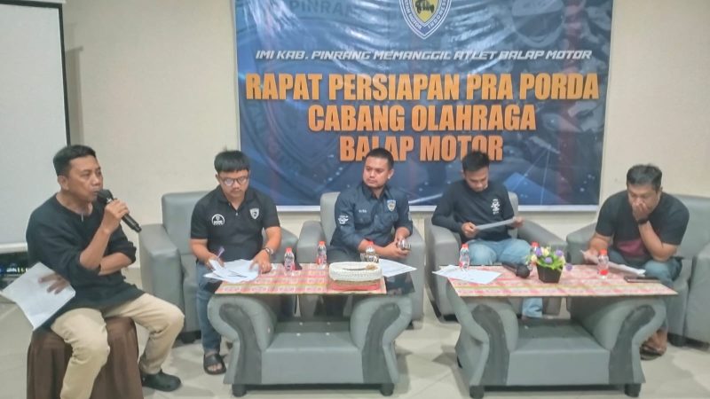 IMI Pinrang Lakukan Persiapan Jelang Pra Porprov Sulsel