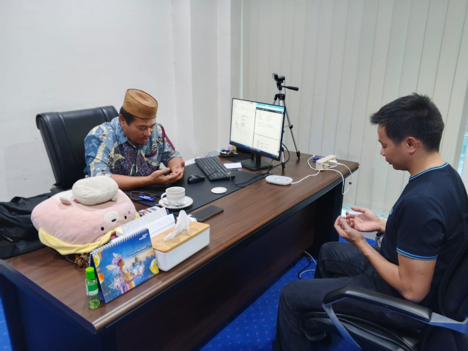 Hadapi Pelantikan Ketum Hamka Hamid Mappatabe ke Tokoh Agama dan Masyarakat Parepare