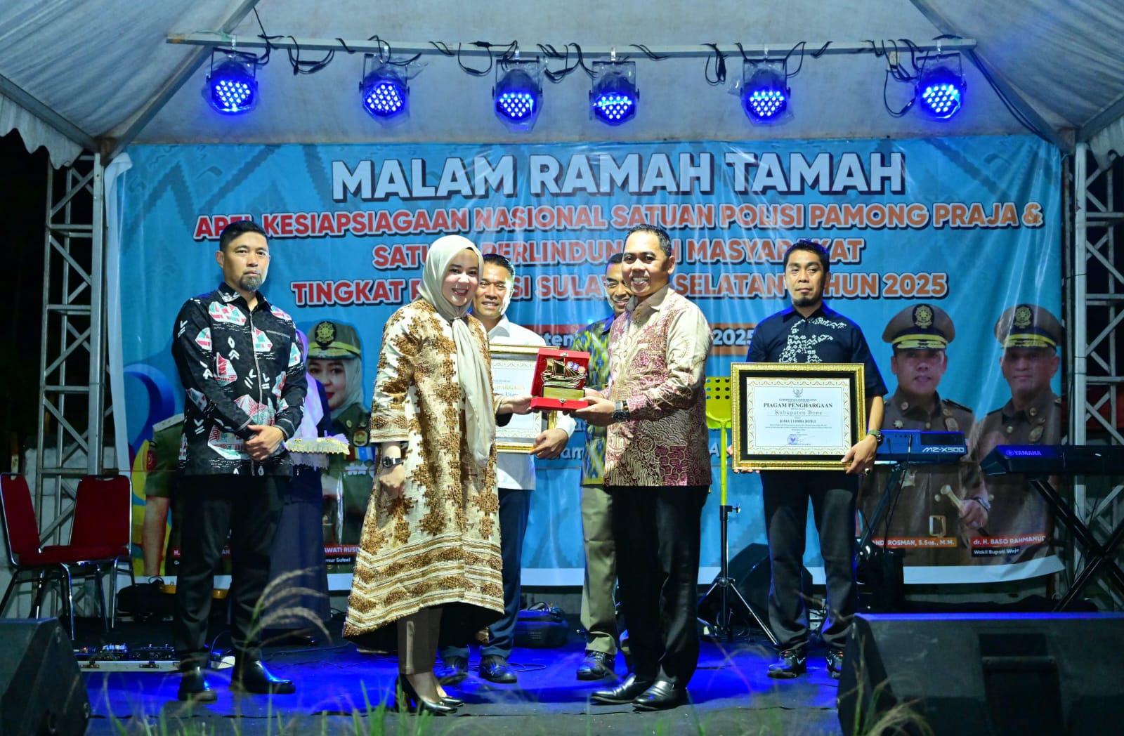 Wagub Sulsel Tekankan Satpol PP Harus Humanis, Wajo Tuan Rumah Apel Kesiapsiagaan