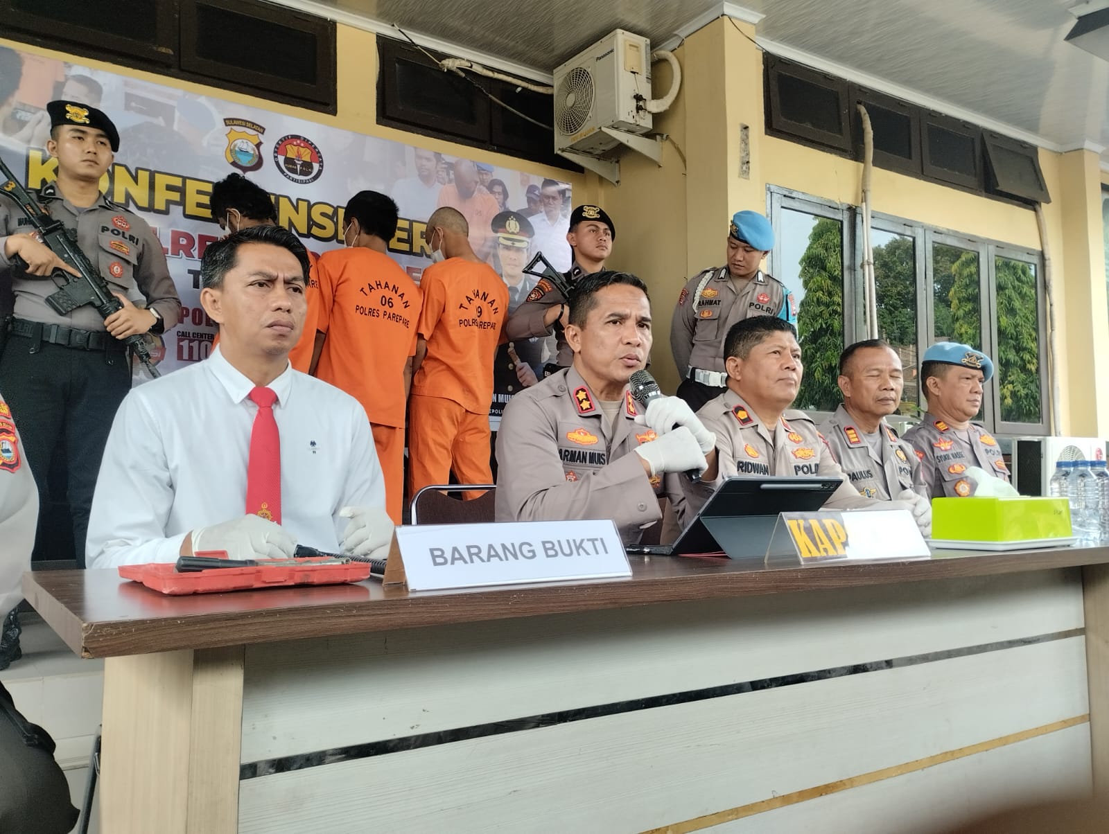 Polres Parepare Ungkap Komplotan Curanmor, Pelaku dan Penadah Ditangkap