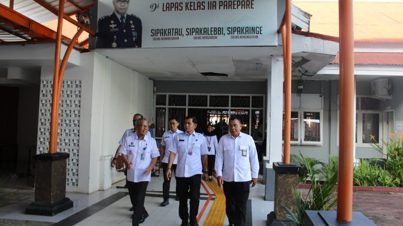 Kunker Monev Kanwil Direktorat Jenderal Pemasyarakatan Sulsel di Lapas Parepare