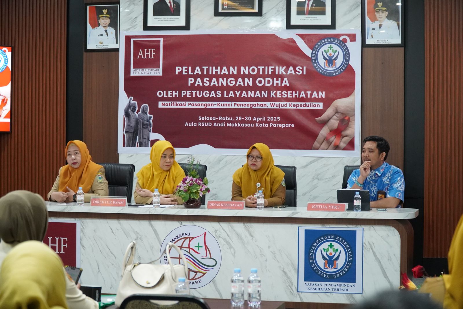RSUD Andi Makkasau-YPKT Gelar Pelatihan Notifikasi Pasangan ODHA