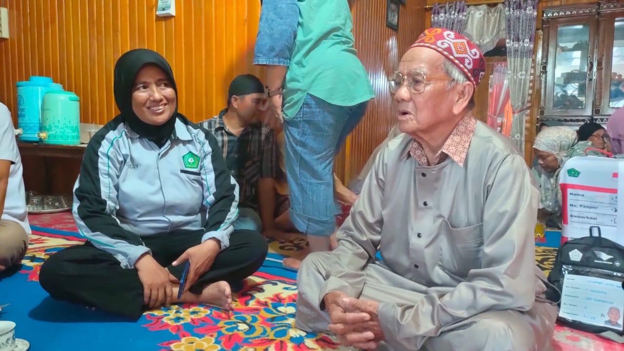 Sulaeman Rotte, CJH 102 Tahun Asal Pinrang Siap Tunaikan Rukun Islam Kelima