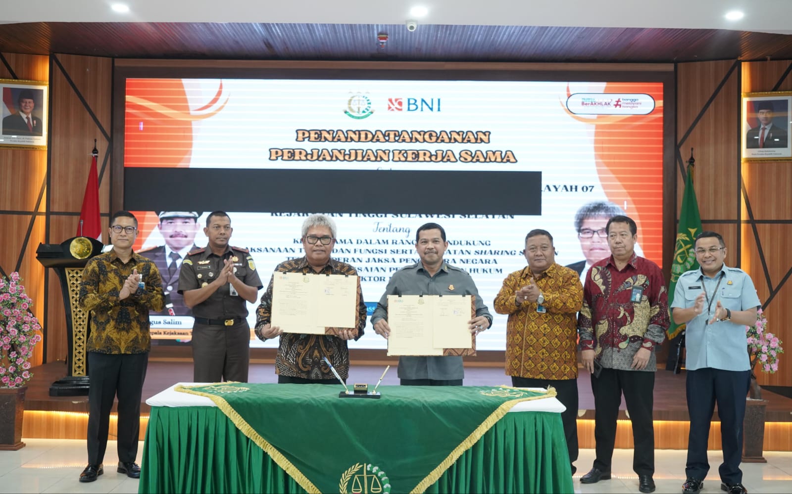 Beri Pendampingan Hukum, Kejati Sulsel Teken MoU dengan BNI