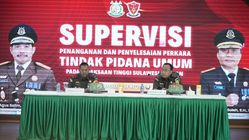 Jampidum Supervisi Penanganan Pidum di Kejati Sulsel