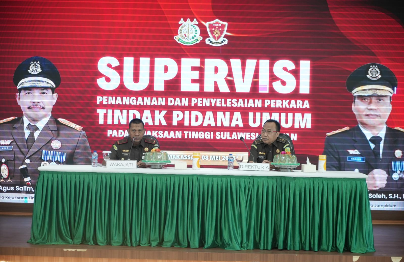 Jampidum Supervisi Penanganan Pidum di Kejati Sulsel