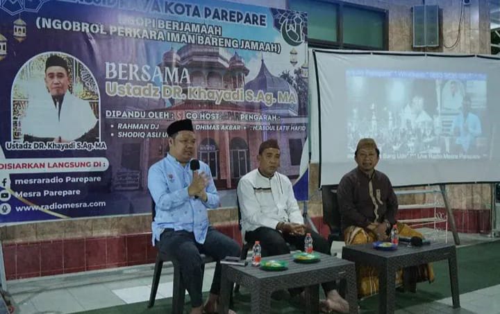 PAM Tirta Karajae Diskusi Santai di Masjid Raya, Bahas Pelayanan Sosial Air Bersih