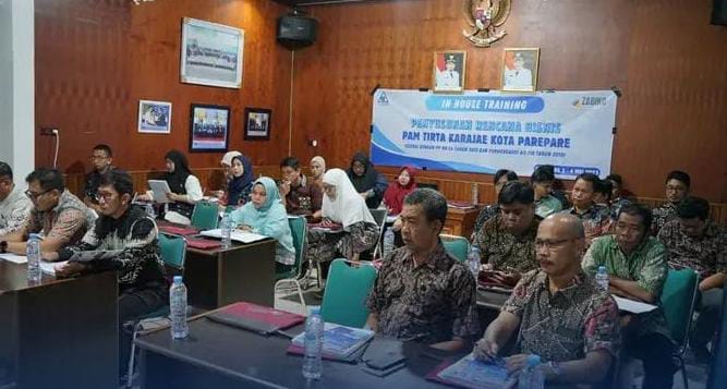 PAM Tirta Karajae Gelar Pelatihan Rencana Bisnis Demi Tingkatkan Kapasitas SDM
