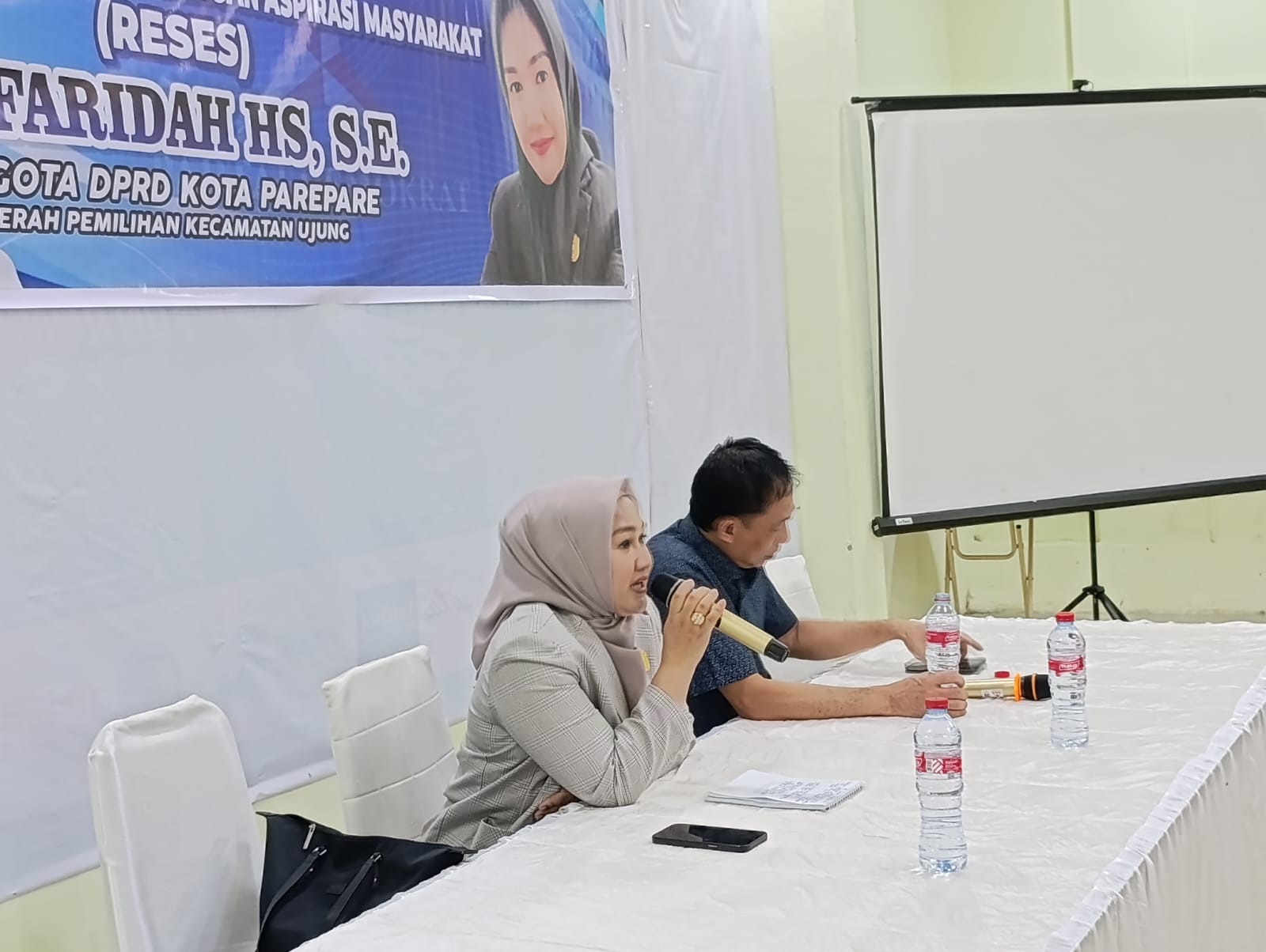 Reses Legislator Demokrat Faridah, Warga Minta Tenda Kerucut untuk Posyandu