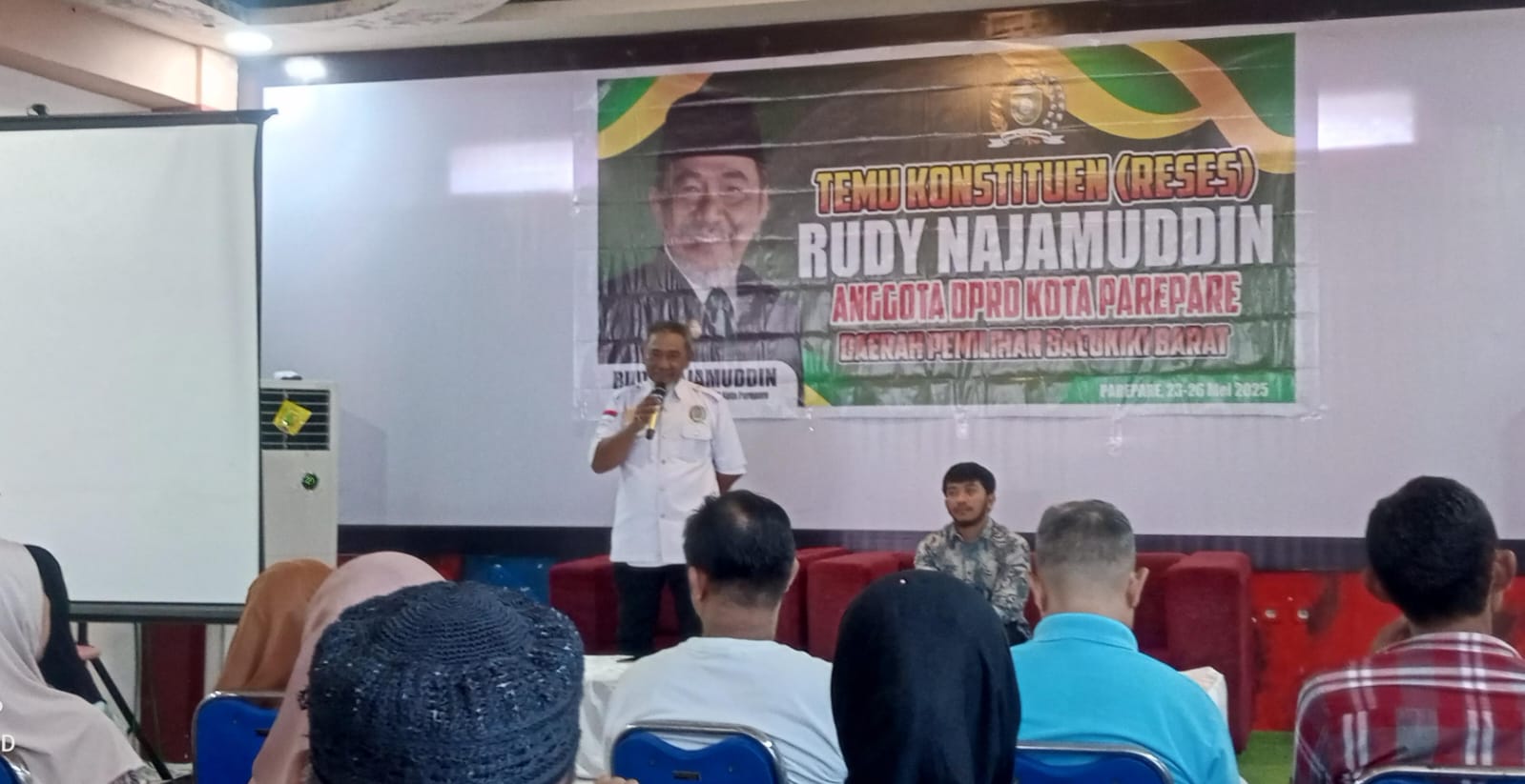 Rudy Najamuddin Terima Aspirasi Konstituen soal Penggunaan Handphone di Ponpes Bisa Berdampak Negatif