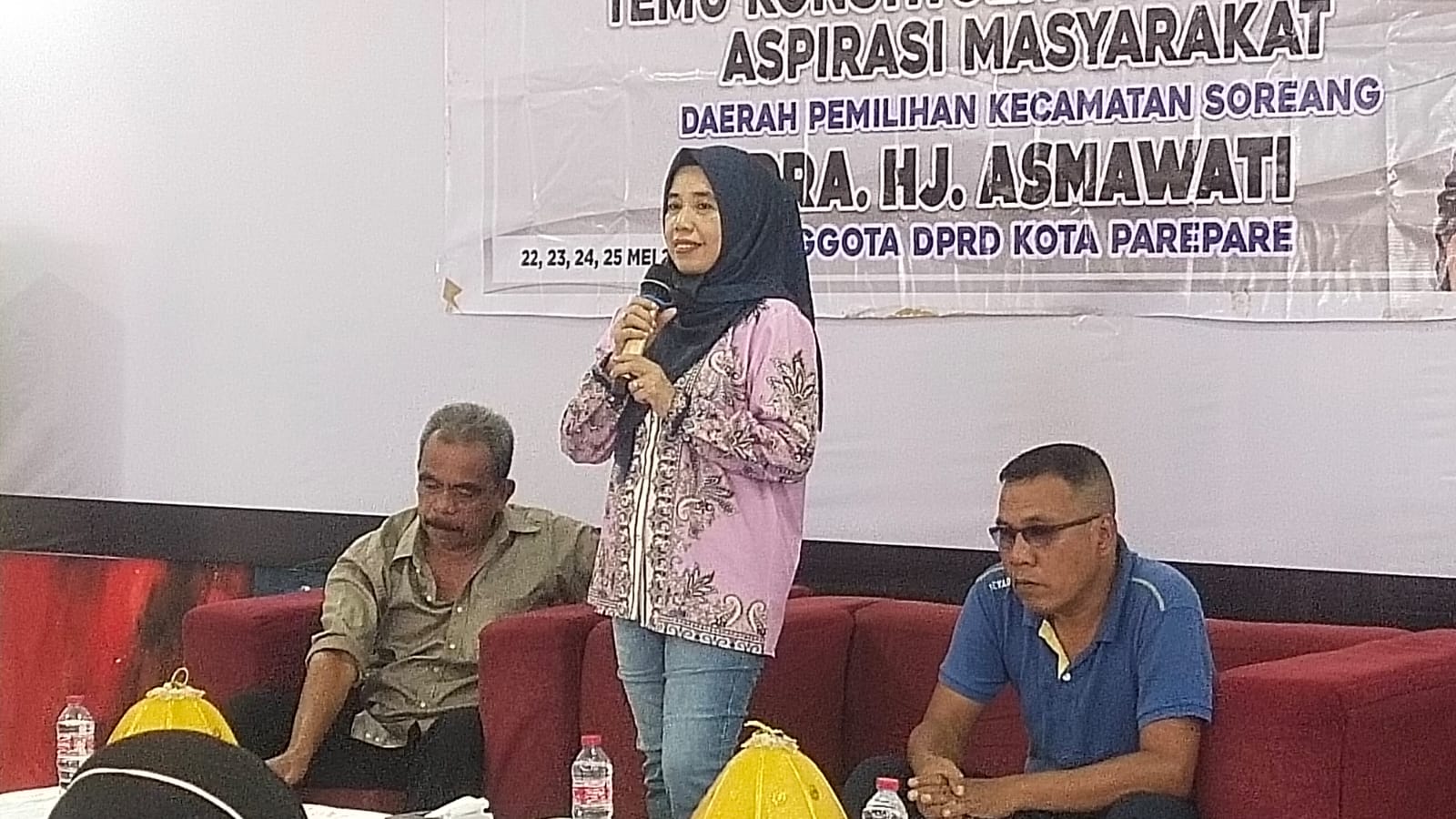 Solusi Kreatif Warga: Jadikan Drainase Jalan Motor, Asmawati Siap Kawal