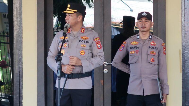 Kapolres Parepare Tekankan Apel Pagi adalah Kewajiban, Beri Motivasi Kerja Ikhlas, Tuntas, dan Bermartabat