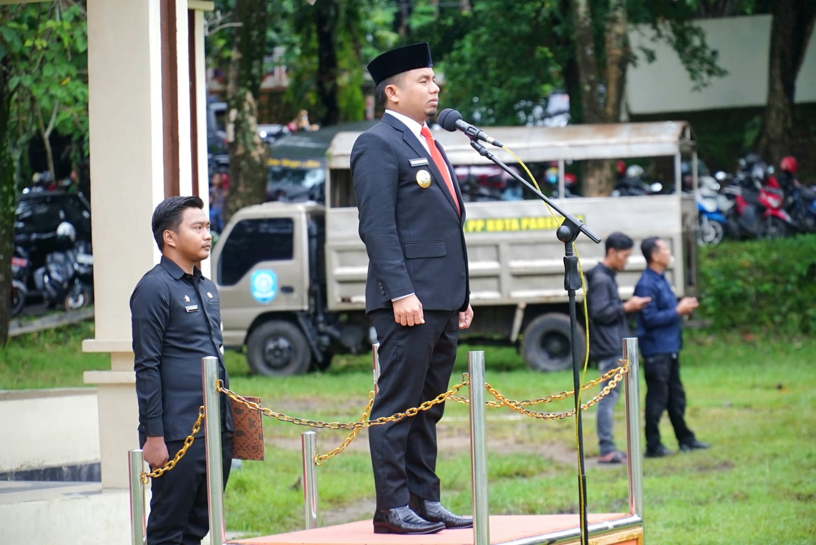 Wali Kota Parepare Tasming Hamid Pimpin Upacara Peringatan Hari Lahir Pancasila 2025